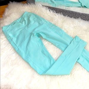 JED NORTH TEAL LEGGINGS - SMALL